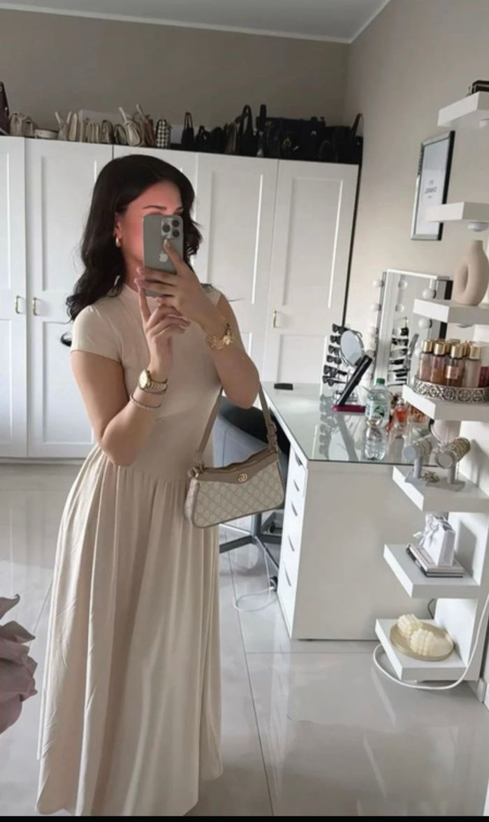 Robe longue évasé