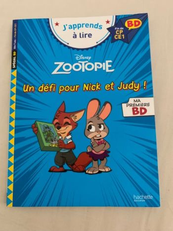 Livre zootopie neuf
