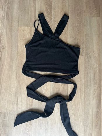 Crop top noir  Monki S