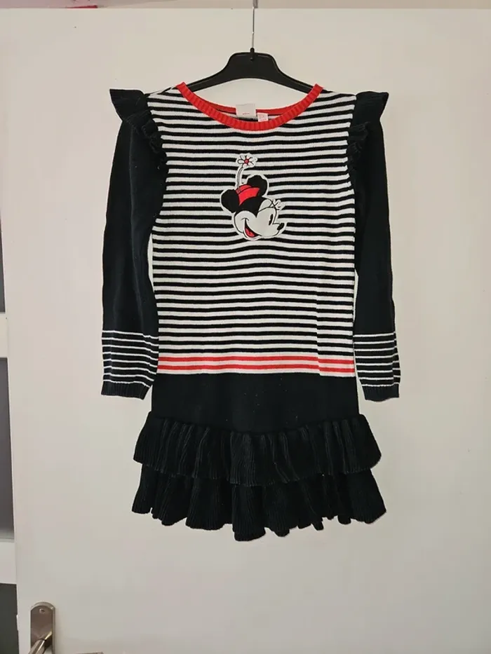Robe hiver disney minnie 6 ans