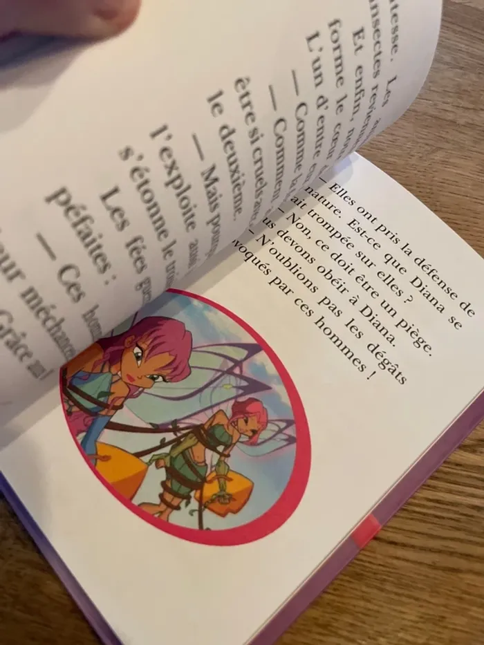 Livre La bibliothèque Rose Winx Club Numéro 42 La vengeance de la nature - photo numéro 8