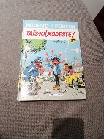 BD Modeste et Pompon tais toi modeste