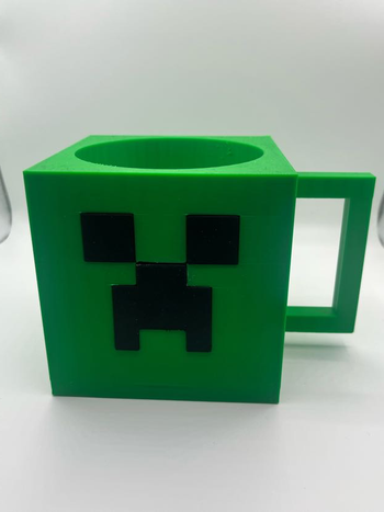 Tasse Creeper Minecraft – Impression 3D
