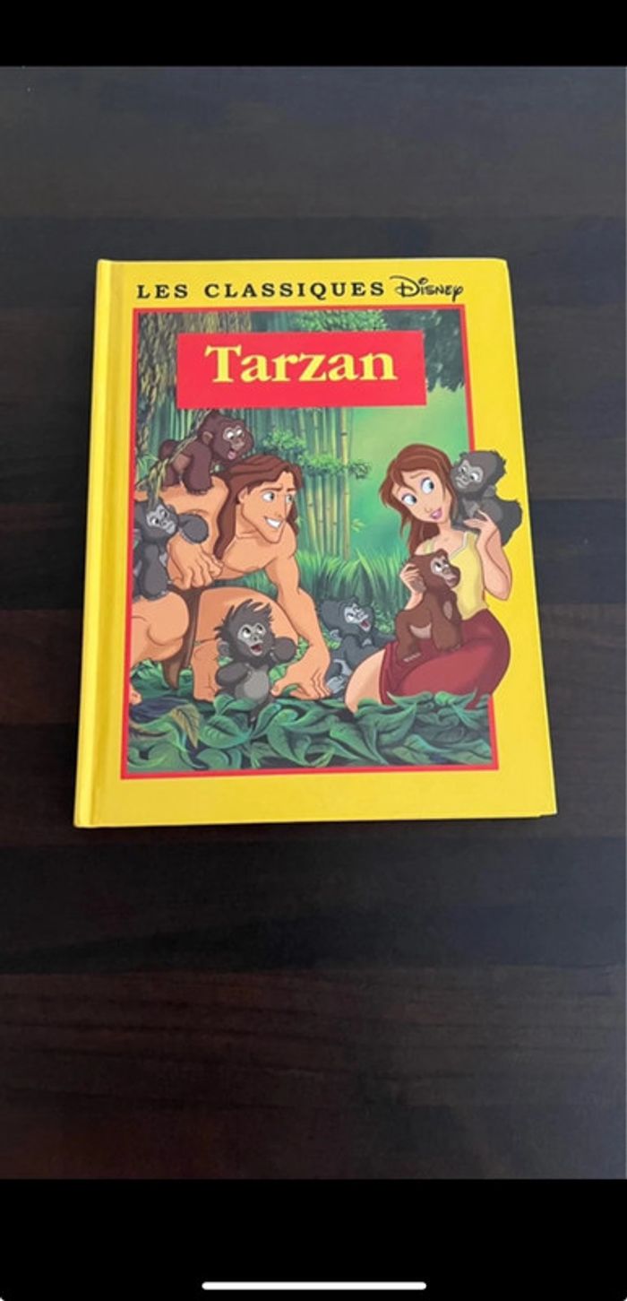 Tarzan Gros livre collection les classiques Disney 96 pages parfait état édition France loisirs - photo numéro 3