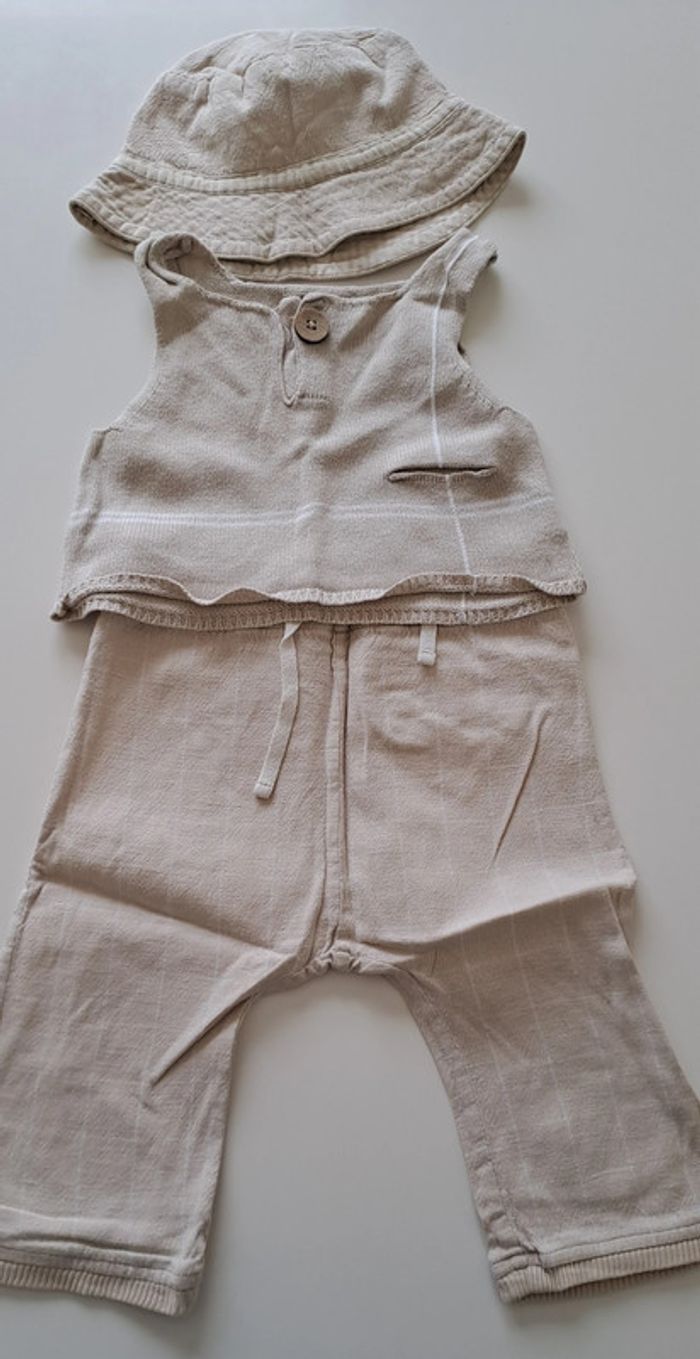 Ensemble garçon Du pareil au Même 12 mois