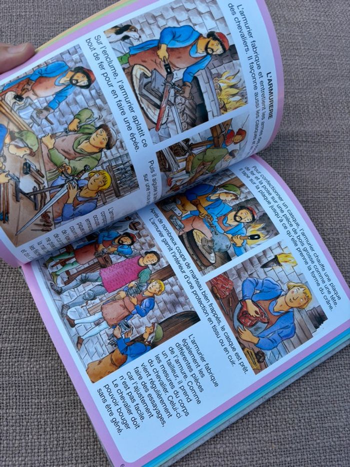 Livre fleuris l’imagerie des chevaliers - photo numéro 2