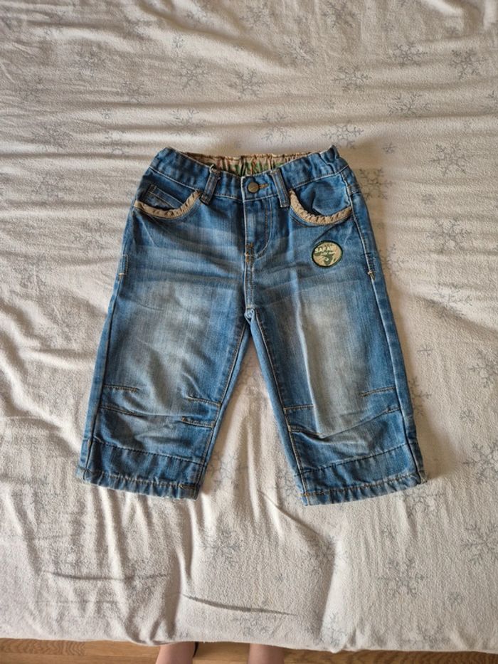 Pantacourt jeans 6 ans