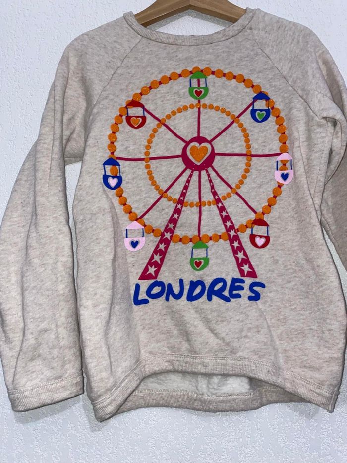 Sweat agatha Ruiz de la Prada neuf 6 ans London - photo numéro 3