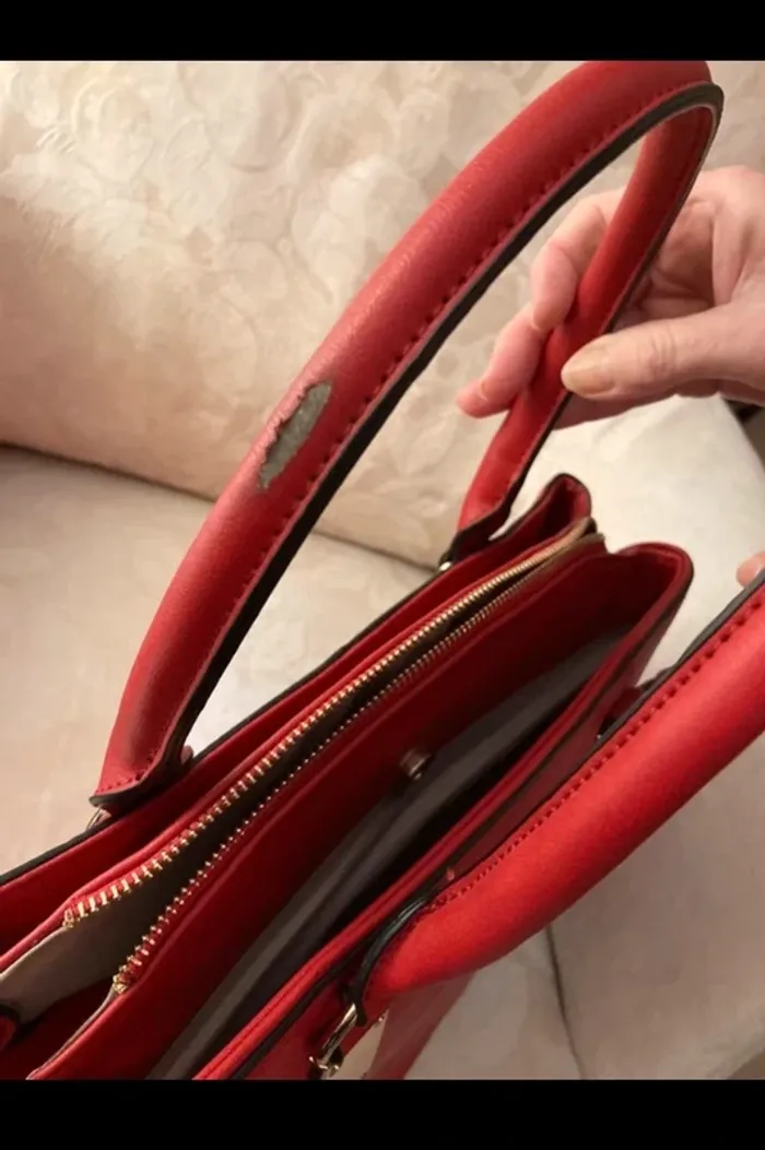 Sac à main rouge - photo numéro 9