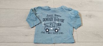 T-shirt ML garçon 9 mois tissaia 