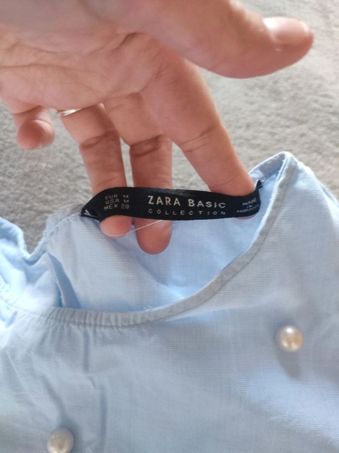 Blouse Zara a perles - photo numéro 2