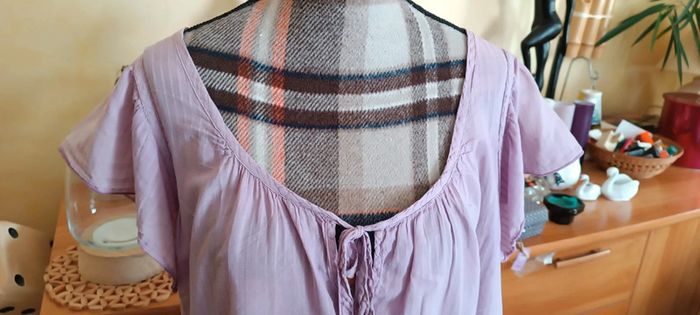 Blouse lilas - photo numéro 4