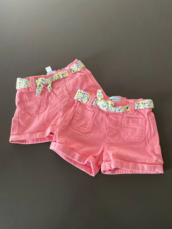 Lot de 2 shorts 6 mois obaibi