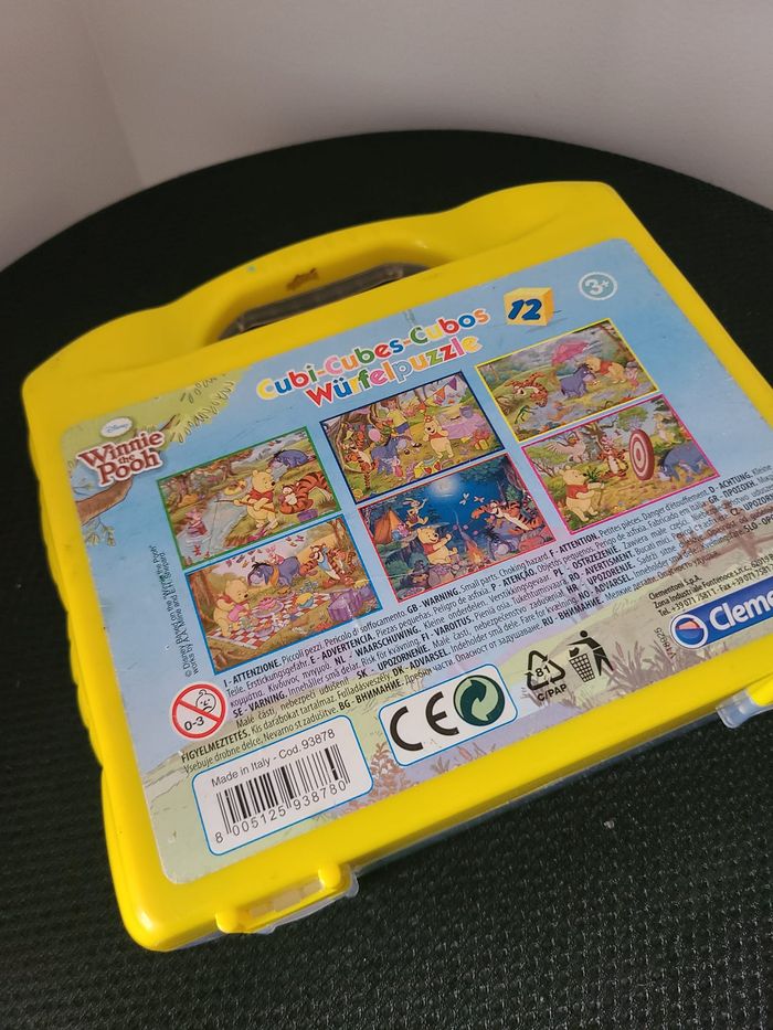 cubes pouvant former 6 puzzles différents Winnie l’ourson - photo numéro 3