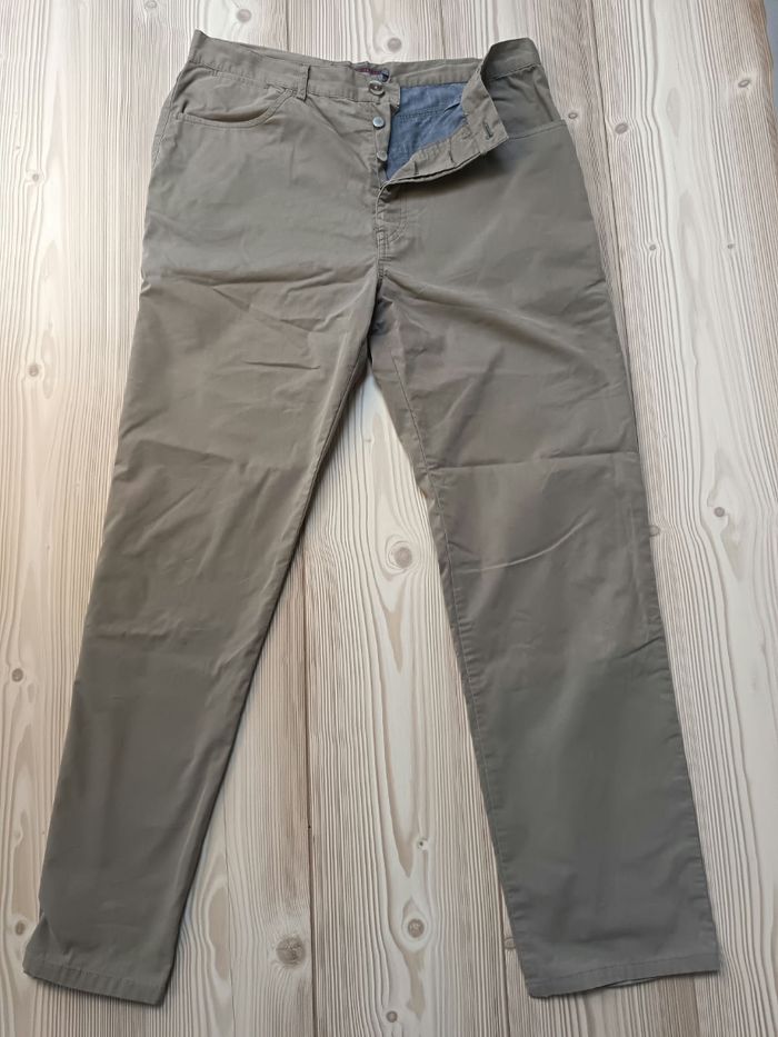 Pantalon B-W – Taille 44 – Coupe droite – kaki - photo numéro 2