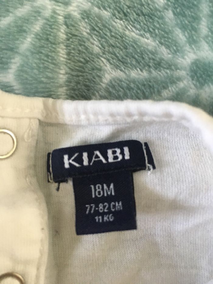 Teeshirt blanc Kiabi - 18 mois - photo numéro 3