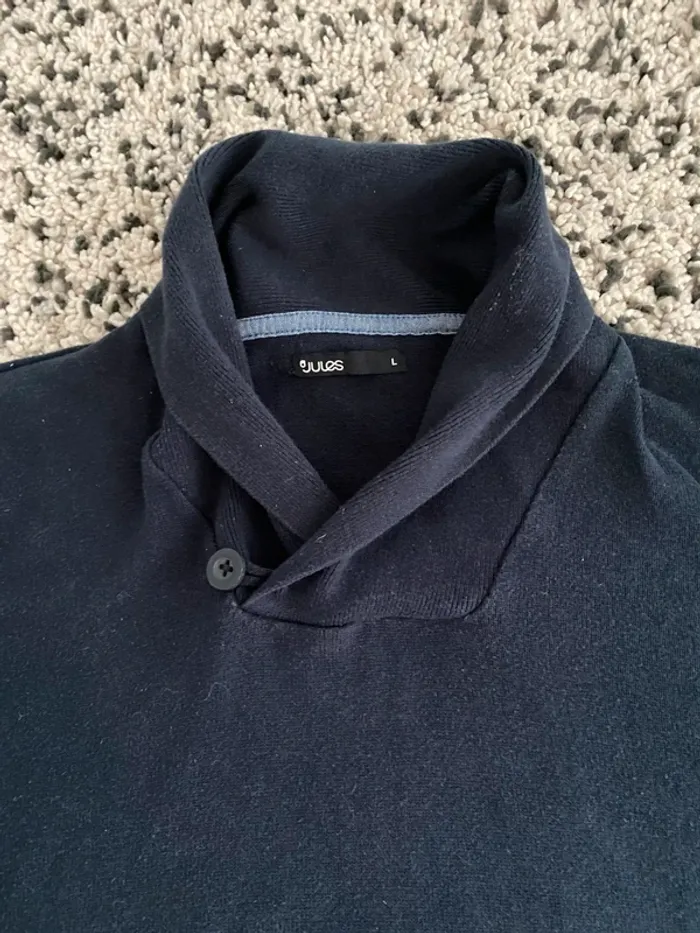 Pull bleu marine Jules L - photo numéro 2