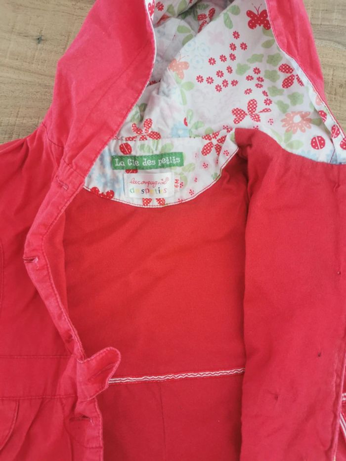 Manteau été fille 6mois - photo numéro 2