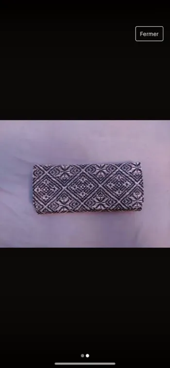 Pochette femme porte carte et monnaie