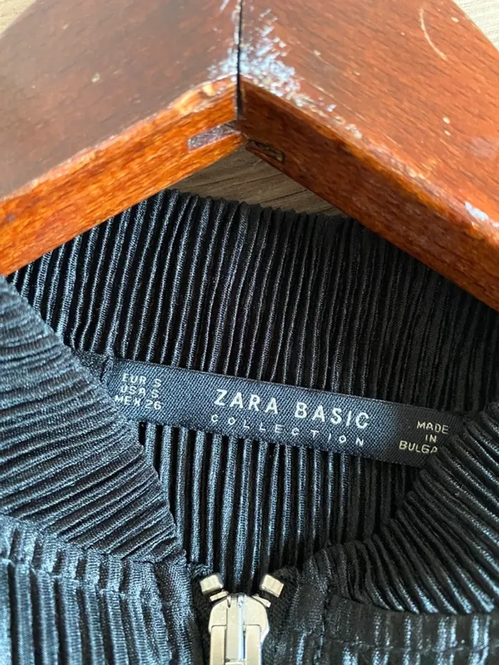 Gilet Zara taille s 36 noire - photo numéro 3