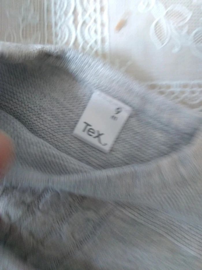 Robe pull grise 9 mois - photo numéro 3