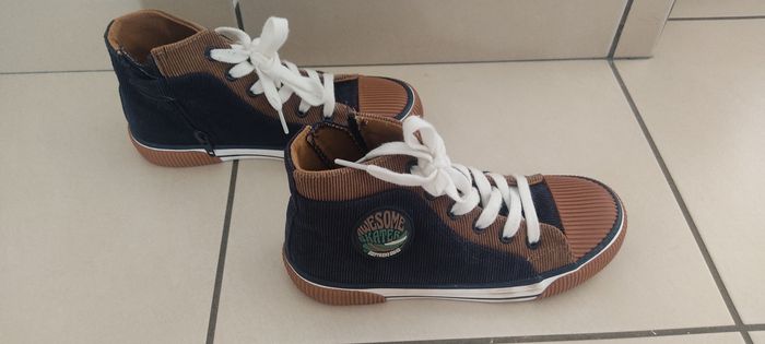 Chaussures montantes velours TAO pointure 33 - photo numéro 2