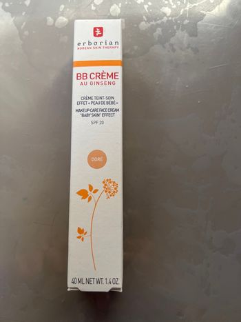 Bb crème doré erborian neuf 