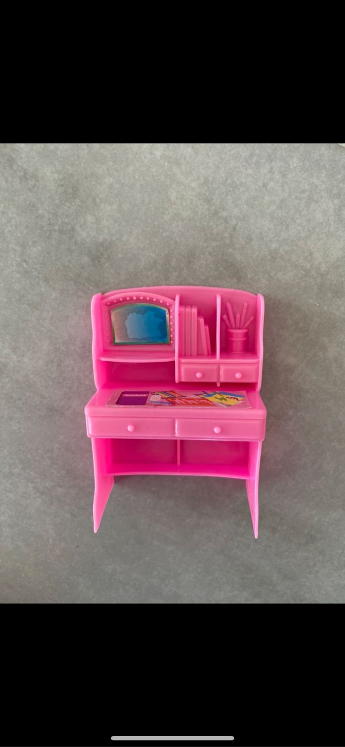 Jouet bureau poupée - photo numéro 2