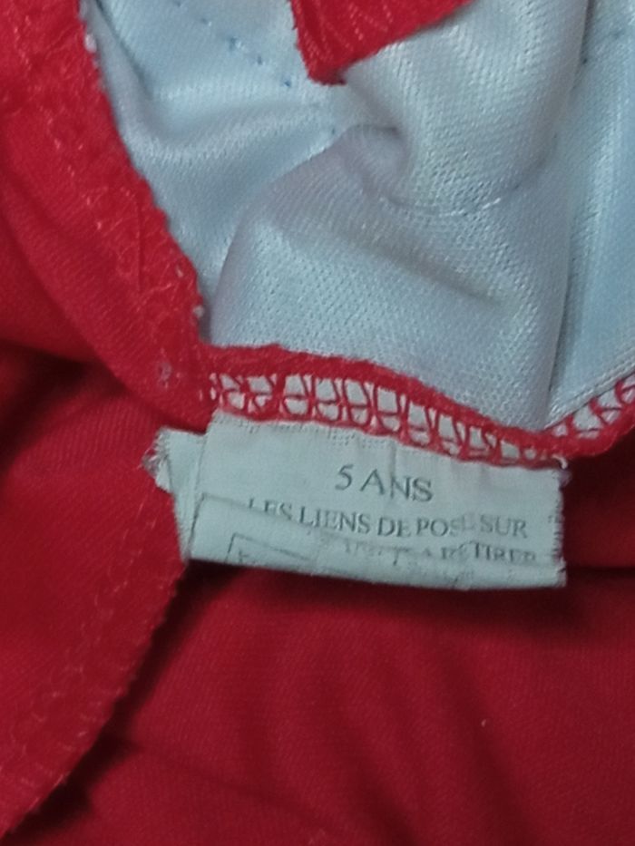 Short Long Foot Rouge 5 ans - photo numéro 6