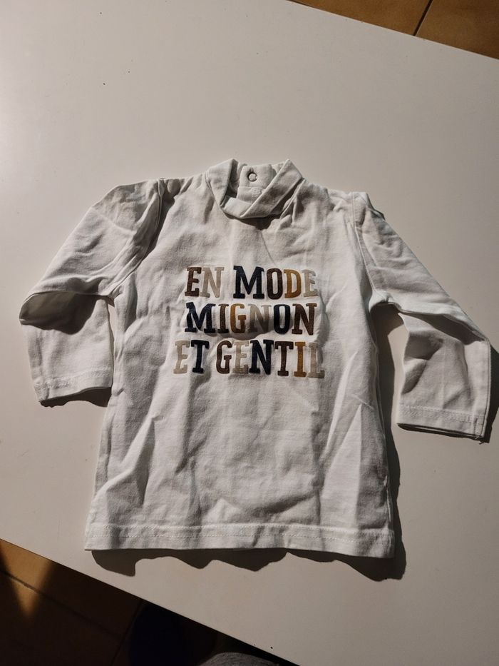 T shirt manches longues 9mois