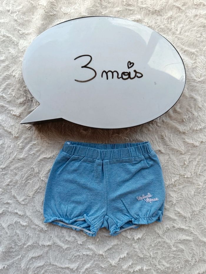 Short boomer Fille 3 mois Minnie Disney Baby C&A