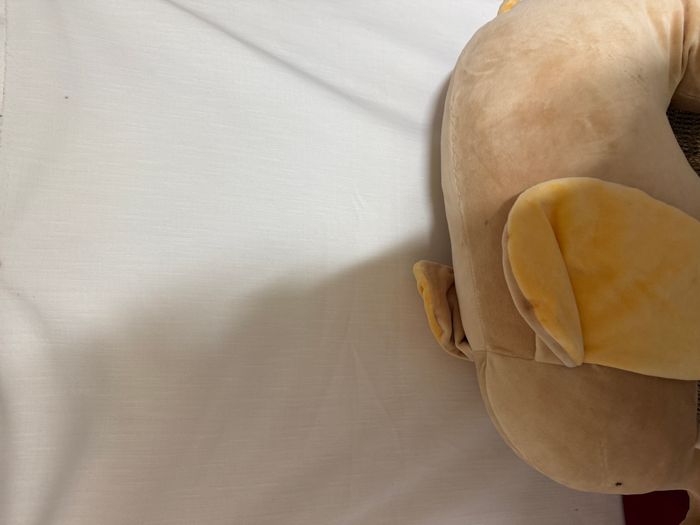 Doudou peluche musicale Elephant beige orange Les Loustics Moulin Roty - photo numéro 2