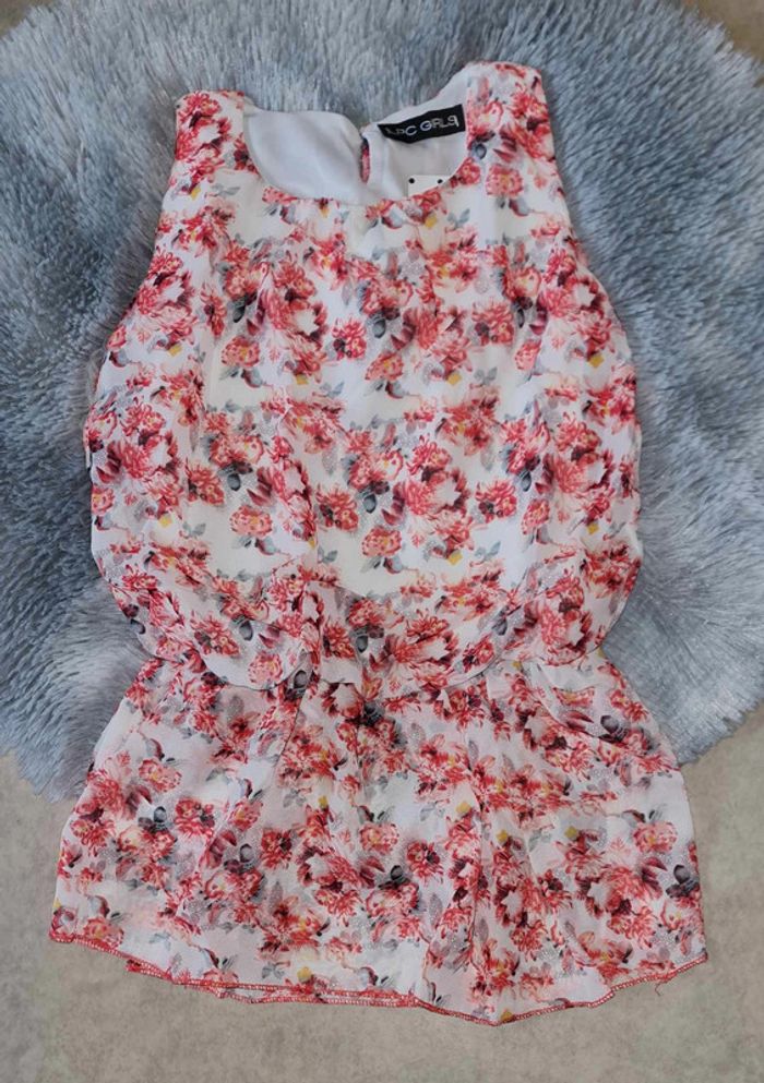 top haut blouse tunique robe fille 5 ans - photo numéro 3