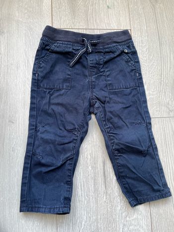 Pantalon marine Obaibi 12 mois