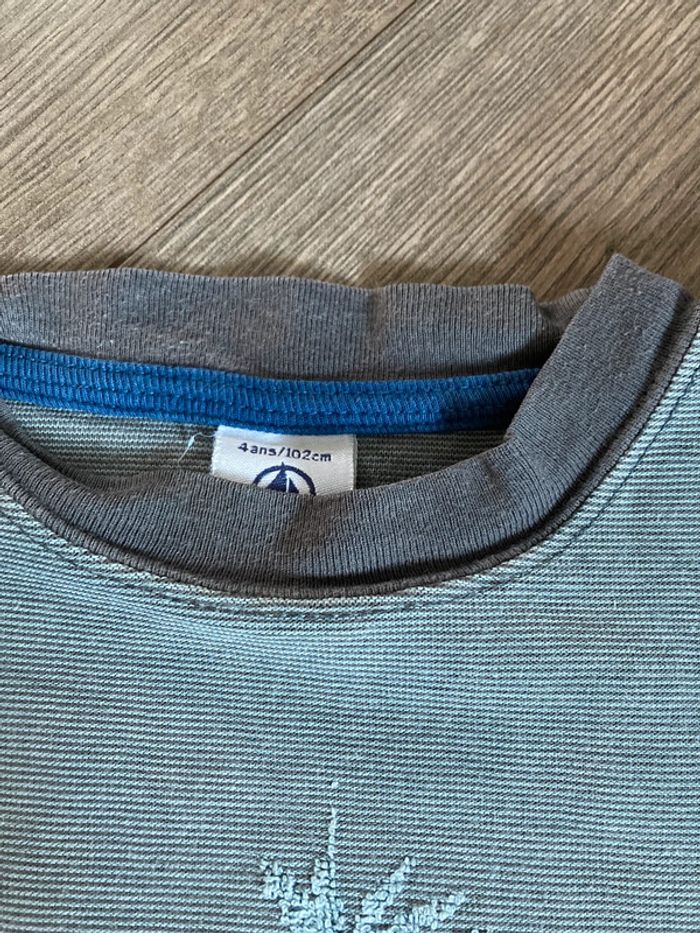 T-shirt Petit Bateau 4 ans - photo numéro 3