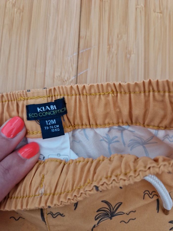 Short de bain bébé garçon 12 mois kiabi - photo numéro 2