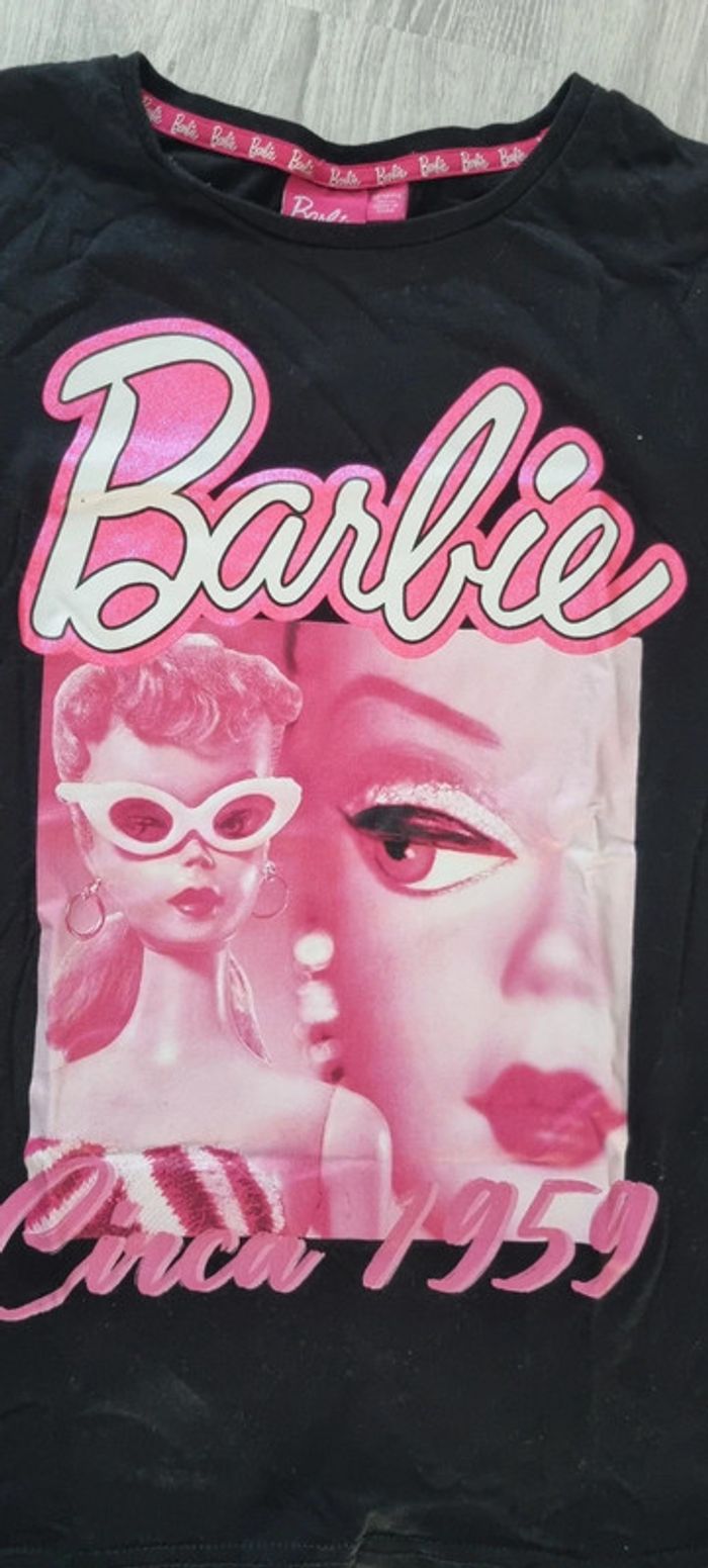 Tee-shirt Barbie 13/14 ans - photo numéro 2