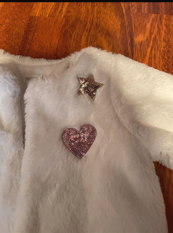 Manteau blanc 2ans - photo numéro 2
