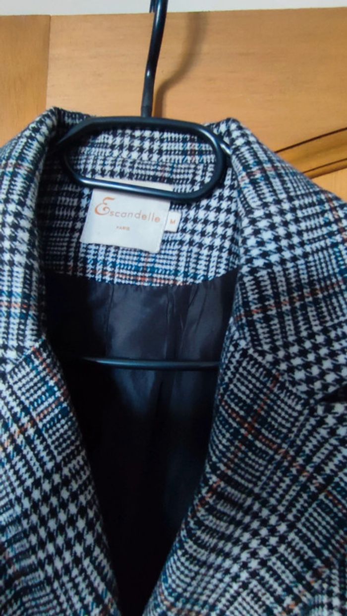 Manteau a carreaux - photo numéro 2