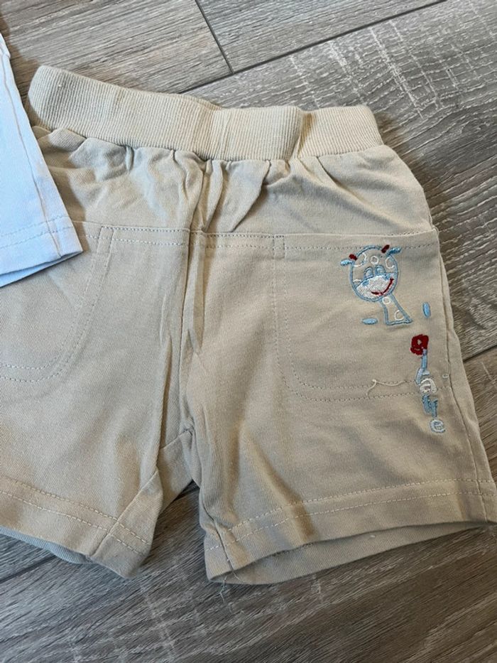 Ensemble été garçon 6 mois short t-shirt - photo numéro 2