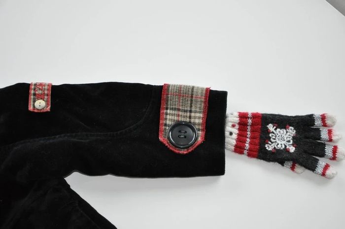 Ensemble beau Manteau avec chapeau assorti et gants C414 Catimini 4 ans - photo numéro 3