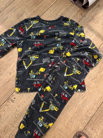 Pyjama engin de chantiers 3-4 ans