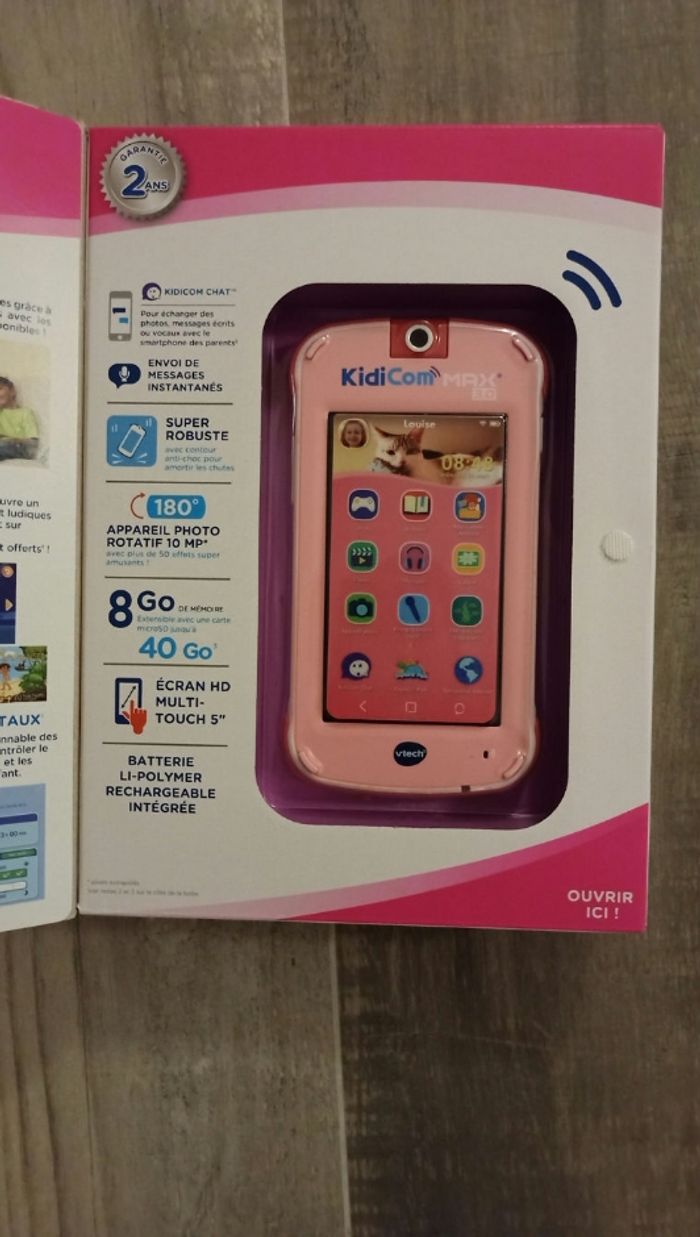 Kidicom max 3.0 rose NEUF - photo numéro 2