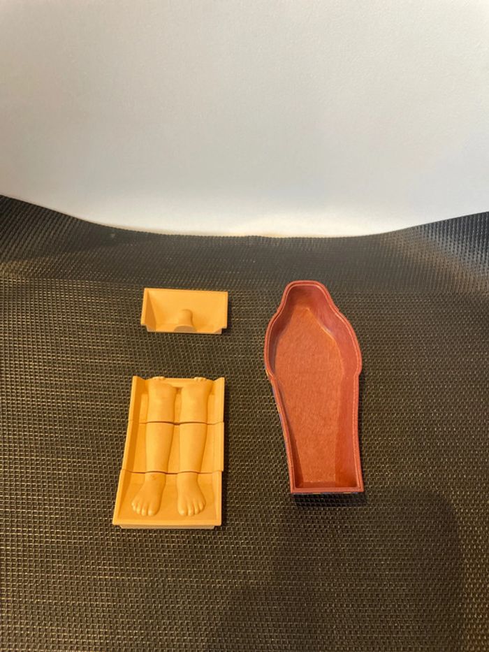 Playmobil lot pièce détachées Egypte morceaux fresque pharaon et sarcophage