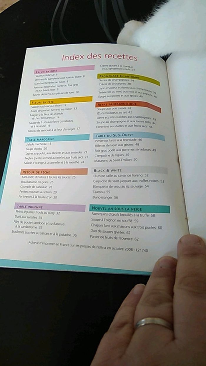 Livre recettes réception à thème - photo numéro 2