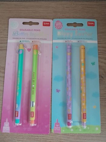 Lot packs stylo legami pâques et saint valentin 