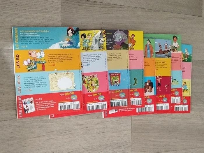 Lot de 8 magazines J’aime lire année 2021-22 L040  7590453388 - photo numéro 4