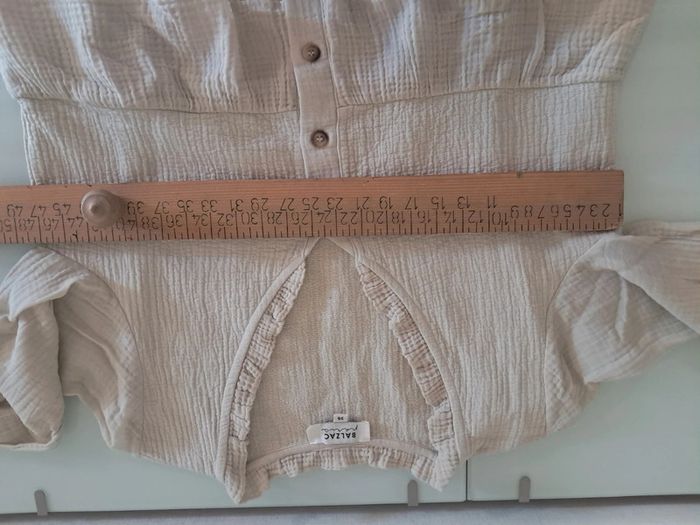 Balzac blouse été T 36/38 en tbe - photo numéro 12