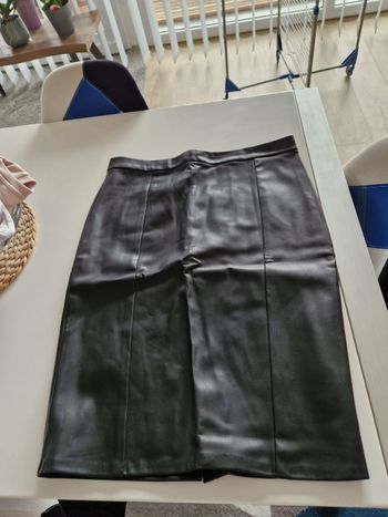 Jupe cuir