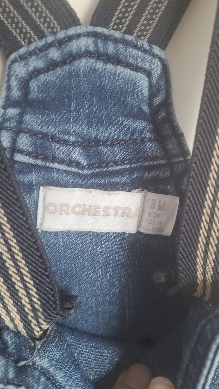 Salopette en jeans garçon - photo numéro 4
